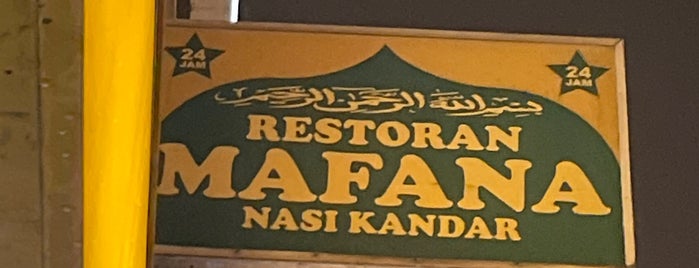 Restoran Mafana is one of been here.