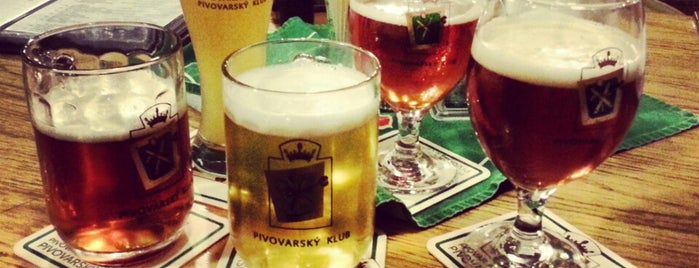 Pivovarský klub Benedict is one of Prague Brews and Chews.
