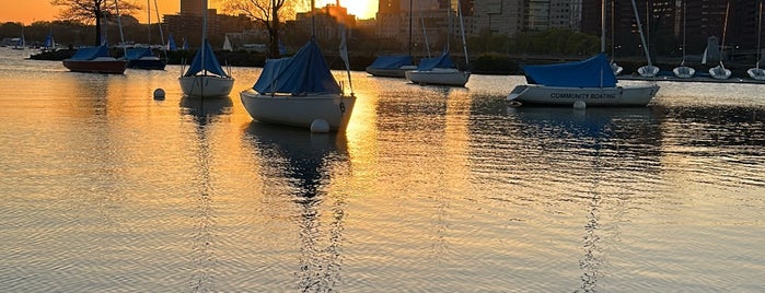 The Esplanade is one of Boston.