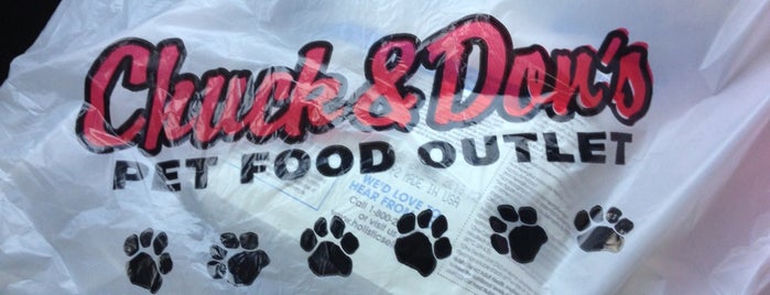 Chuck & Don's Pet Food & Supplies is one of Favorites.