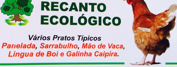 Restaurante Recanto Ecologico Galinha Caipira is one of Comida Regional.