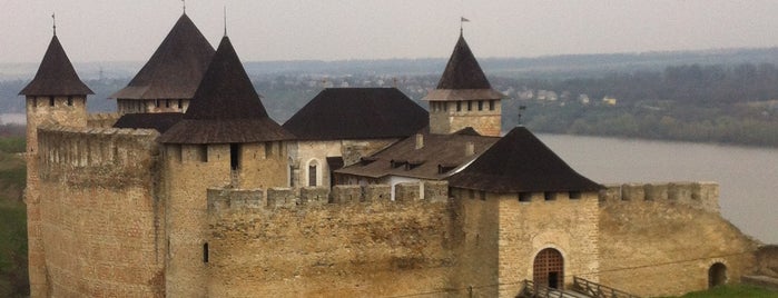 Хотинська фортеця is one of สถานที่ที่บันทึกไว้ของ DIM.