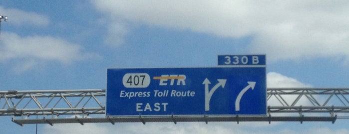 Hwy 407 & 401 is one of Mile High.