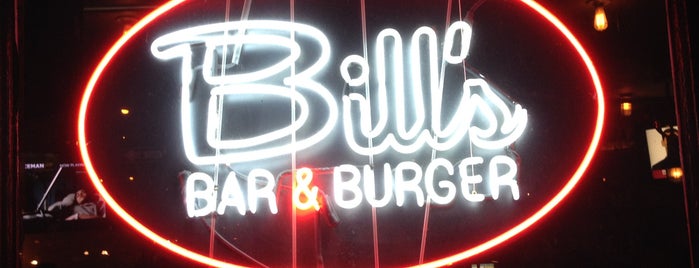 Bill's Bar & Burger is one of NYC grub.