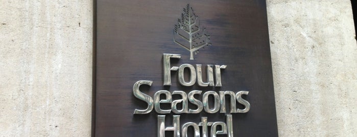 Four Seasons Hotel is one of The 50 best hotels in the world.