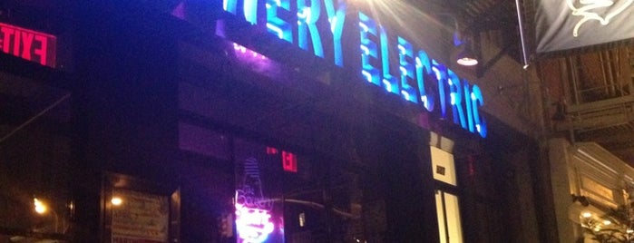 The Bowery Electric is one of New York - Night.