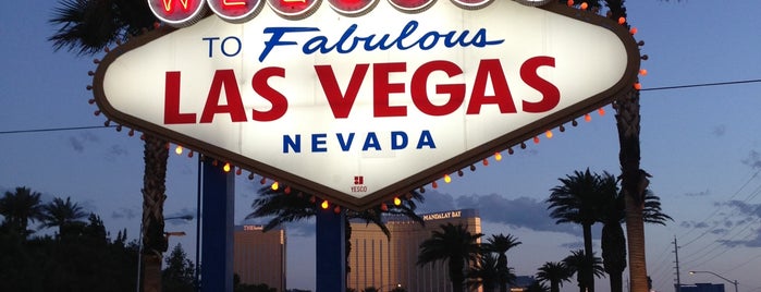 Welcome To Fabulous Las Vegas Sign is one of Favorites in Las Vegas.