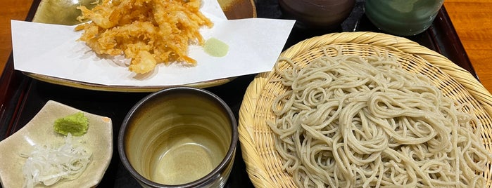 蕎楽 is one of Asian Food(Neighborhood Finds)/SOBA.