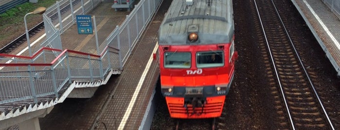 Rostokino Railway Station is one of Вокзалы и станции Ярославского направления.