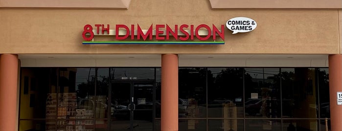 8th Dimension Comics & Games is one of Comic Book Stores.