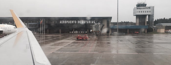 Aeropuerto de Asturias (OVD) is one of Lieux sauvegardés par Turismo.