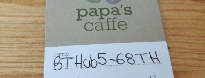 Papa's Caffe is one of Exploring Coffee Shops.
