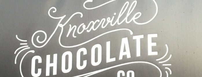 South's Finest Chocolate Factory is one of Downtown Knoxville.
