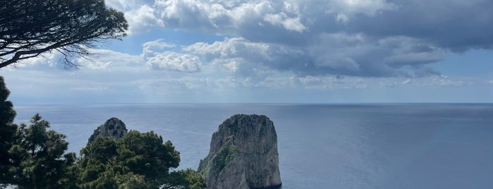 Island of Capri is one of EU -Greece, Italy.