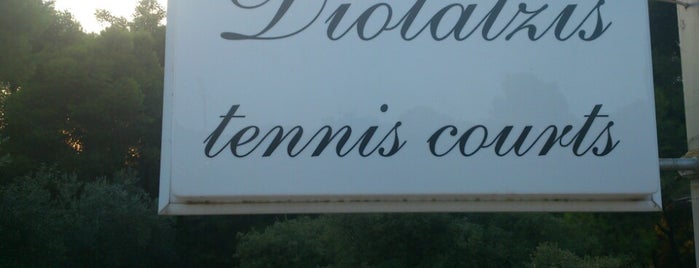 Diolatzis Tennis Courts is one of Lieux sauvegardés par Panos.