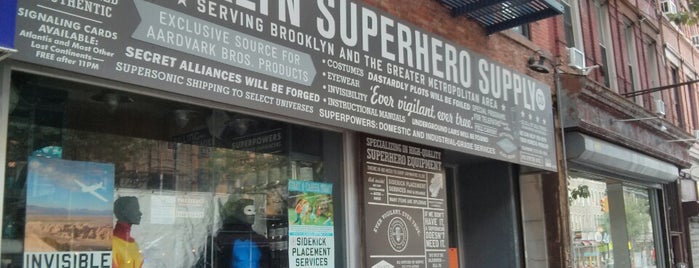 Brooklyn Superhero Supply Co. is one of nyschemes.