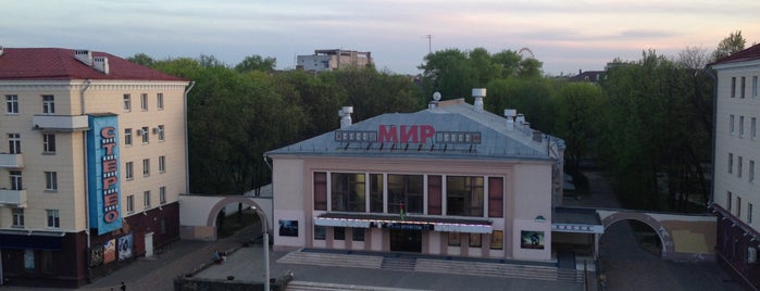 Кинотеатр «Мир» is one of Foursquare in Belarus.