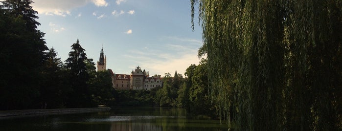 Průhonický park is one of Prague.