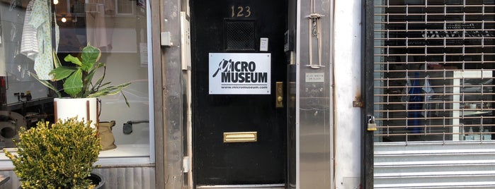 Micro Museum is one of NYC to do.