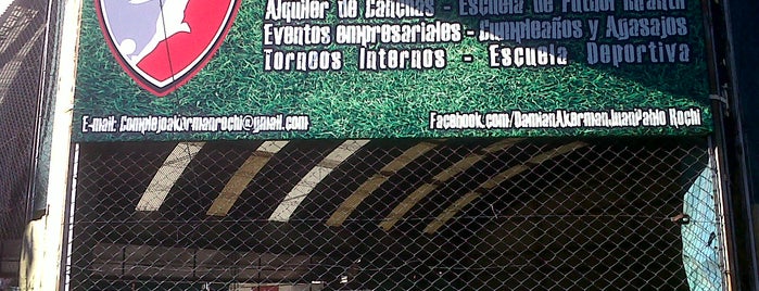 Complejo Akerman y Rochi is one of Futbol 5 en el Oeste.