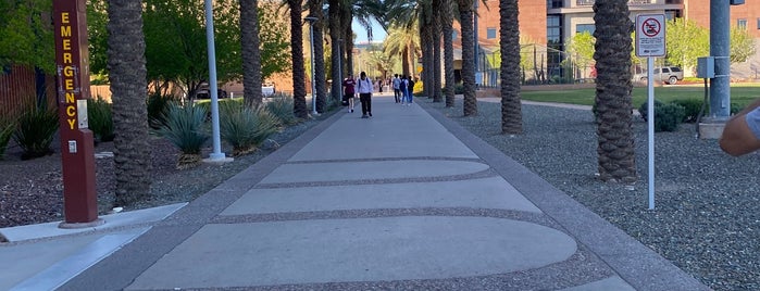 Arizona State University is one of Sunset in Arizona.