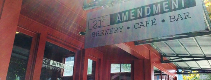 21st Amendment Brewery & Restaurant is one of San Francisco.