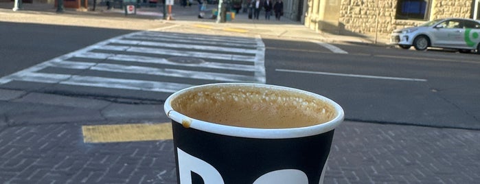 Rosso Coffee Roasters is one of Calgary's Third-Wave Coffeehouses.