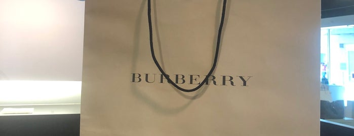 Burberry is one of Faves.