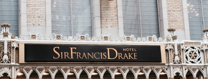 Kimpton Sir Francis Drake Hotel is one of Curbed SF: 38 Essential Bay Area Hotels.
