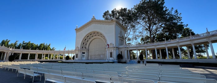 Spreckels Organ Pavilion is one of seth : понравившиеся места.