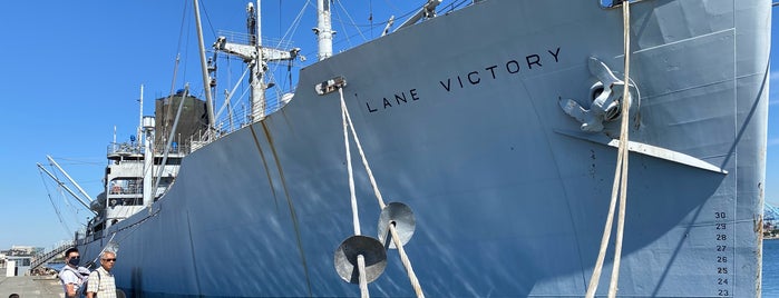 S.S. Lane Victory Museum is one of Izzy's LA & Hollywood Stops.