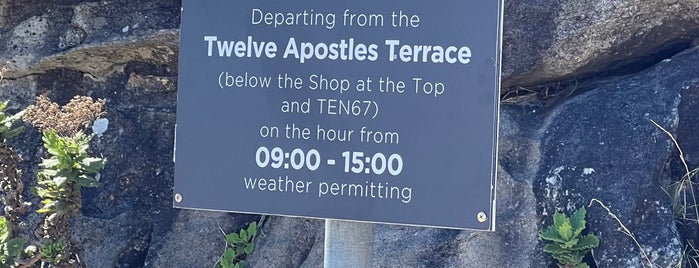 Twelve Apostles Terrace is one of Africa + Cap Town.