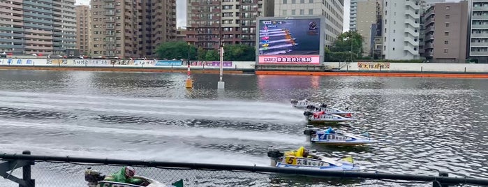 Boat Race Heiwajima is one of アド街ック天国.