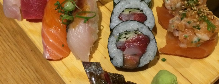 Nakashita is one of The 15 Best Sushi Restaurants in Barcelona.