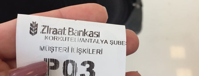 Ziraat Bankasi Korkuteli Şubesi is one of Ahu : понравившиеся места.