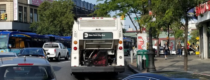 MTA MaBSTOA Bus at Fordham Road & Jerome Avenue: (Bx12 & +Select [SBS], Bx32) is one of School.