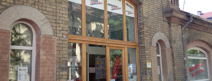 Printker is one of Creative Venues around Szeged.