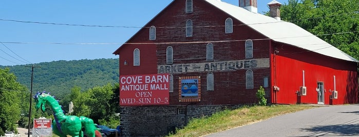 Cove Barn Antiques is one of Antiques/Vintage/Thrift Shops.
