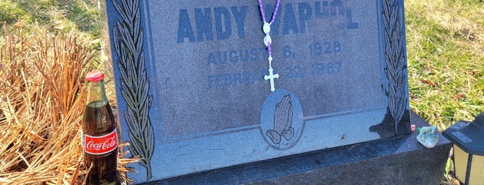 Andy Warhol's Grave is one of Pittsburgh.