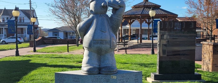 Wimpy Statue is one of The Little Miss.