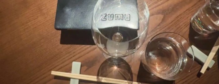Zuma is one of East Coast Restaurants.