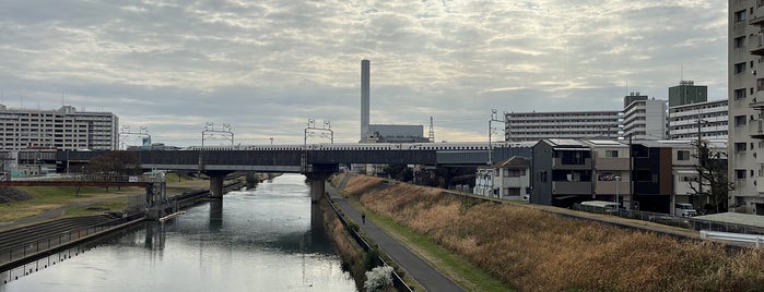 西江口橋 is one of うまれ浪花の 八百八橋.