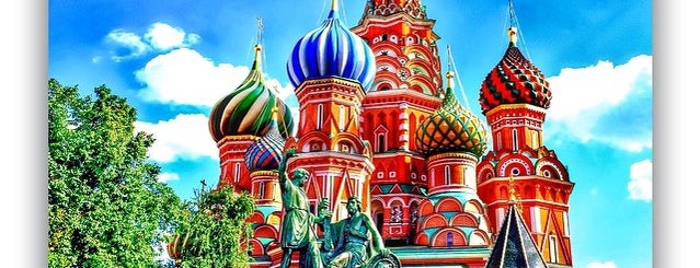 St. Basil's Cathedral is one of Москва.