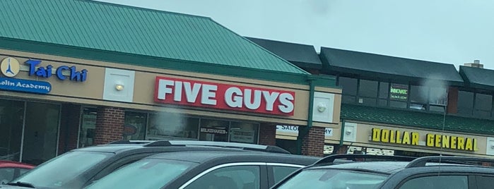 Five Guys is one of TCNJ.