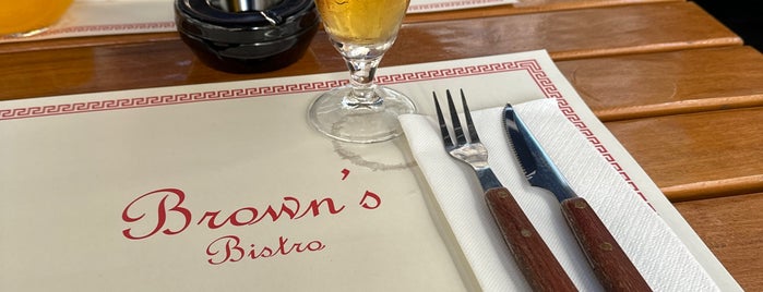 Brown's Bistro is one of Lisbon.