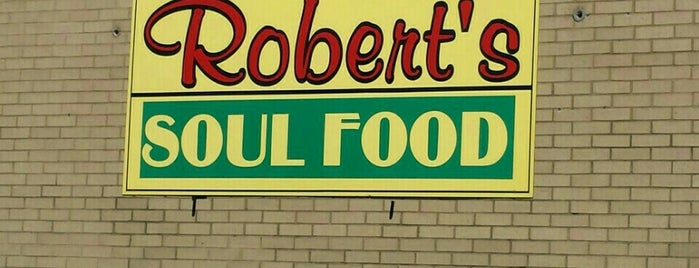 Robert's Soul Food Family Restaurant is one of Lieux sauvegardés par Tony.