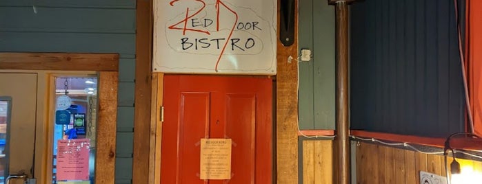Red Door Bistro is one of Whistler food.