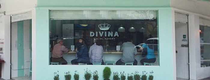 Divina Social bakery is one of Alaíde'nin Beğendiği Mekanlar.