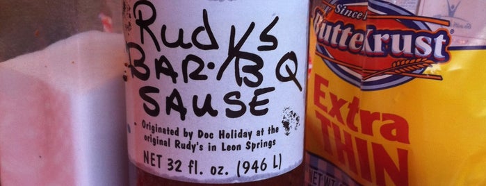 Rudy's Country Store & Bar-B-Q is one of Austin and San Antonio.
