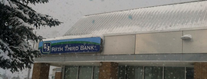 Fifth Third Bank & ATM is one of My usual places.